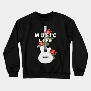 MUSIC LIFE Crewneck Sweatshirt